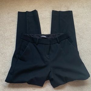 Express mid rise columnist ankle suit pant